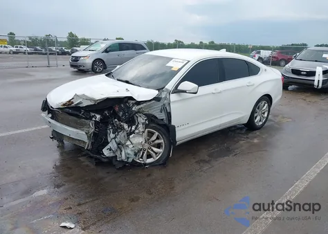 2018 Chevrolet Impala 1Lt из США, поврежденный, VIN 1G1105S3XJU119279